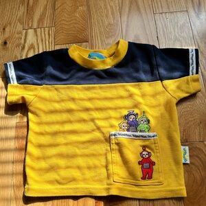 Vintage Teletubbies short sleeve shirt 24 months